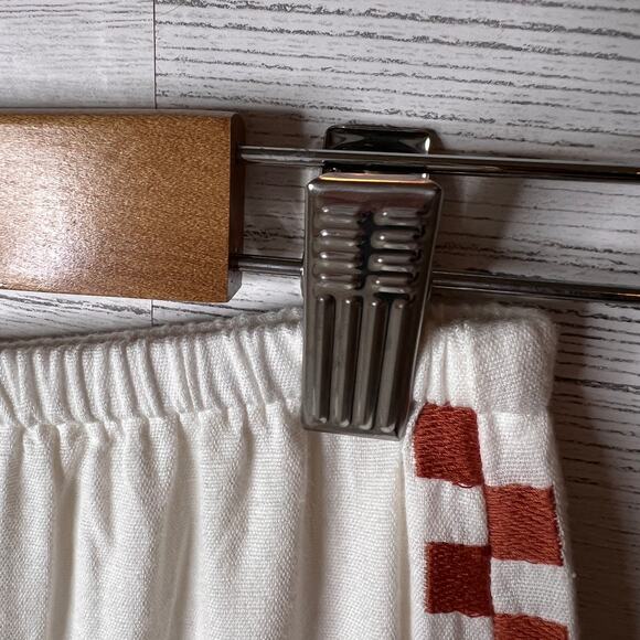 Billabong Skirt Womens SZ Small Secret Cove Midi in Salt Crystal Checkered Sides - Picture 11 of 16